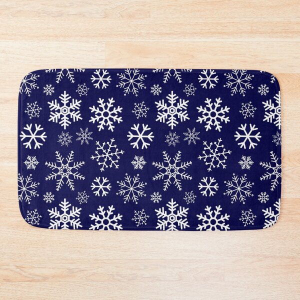 Item preview, Blue Winter Simple Snowflake Pattern designed and sold by JABG-01.
