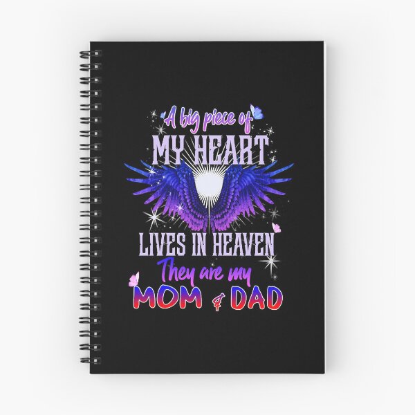 Item preview, A big piece of my heart lives in heaven they are my Mom & Dad  designed and sold by EvelettKus.