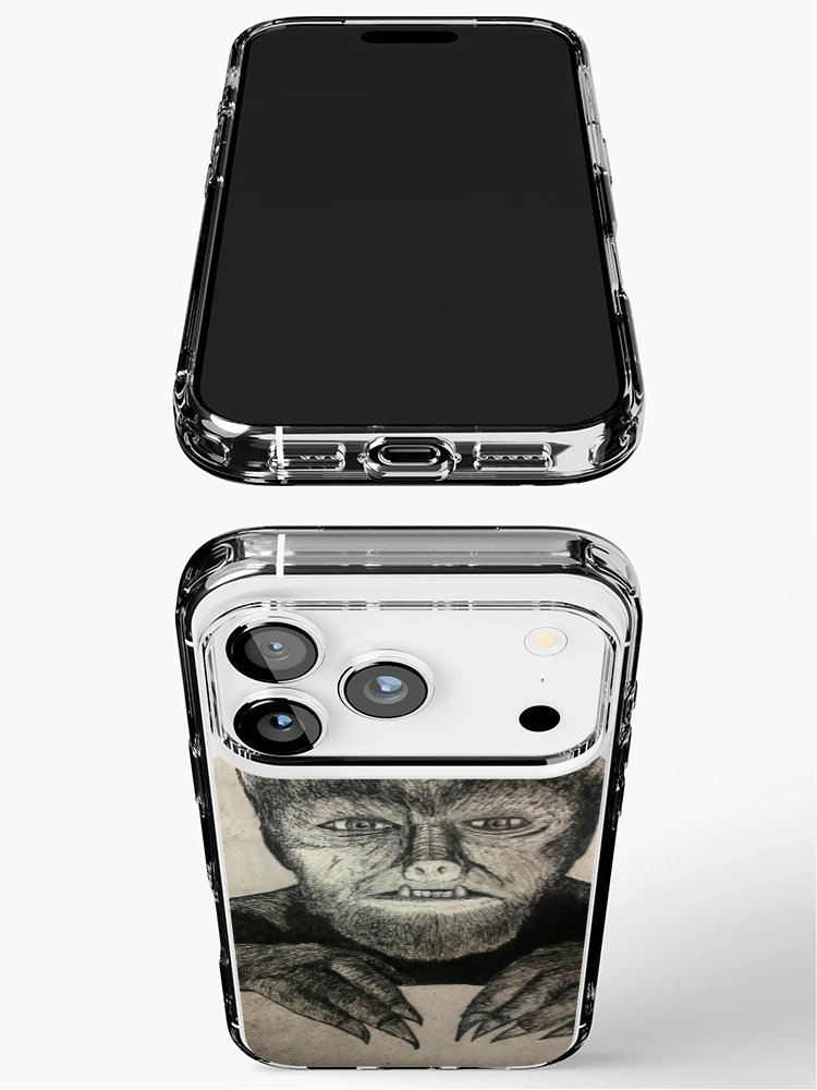Thumbnail 3 of 5, iPhone Case, WereWolf designed and sold by RGIllustrations.