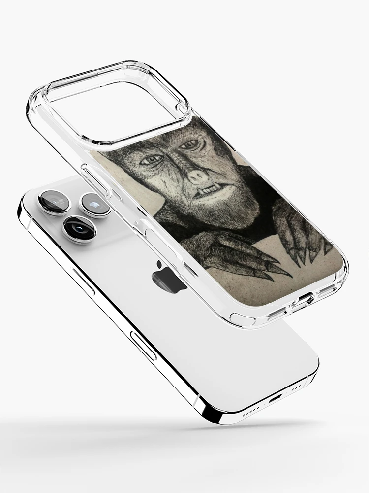 Thumbnail 2 of 5, iPhone Case, WereWolf designed and sold by RGIllustrations.