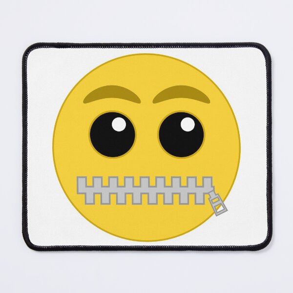 Item preview, Lips Sealed Face Emoji designed and sold by Matt Malloy.
