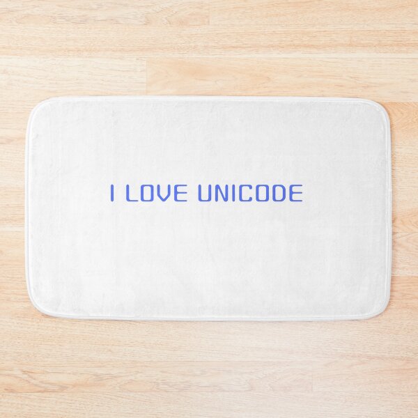 Item preview, i love unicode_3 designed and sold by photograpyshop.