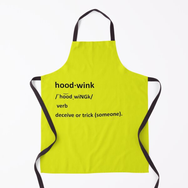 Item preview, Hoodwink Definition Black Letters designed and sold by AliCatOriginals.