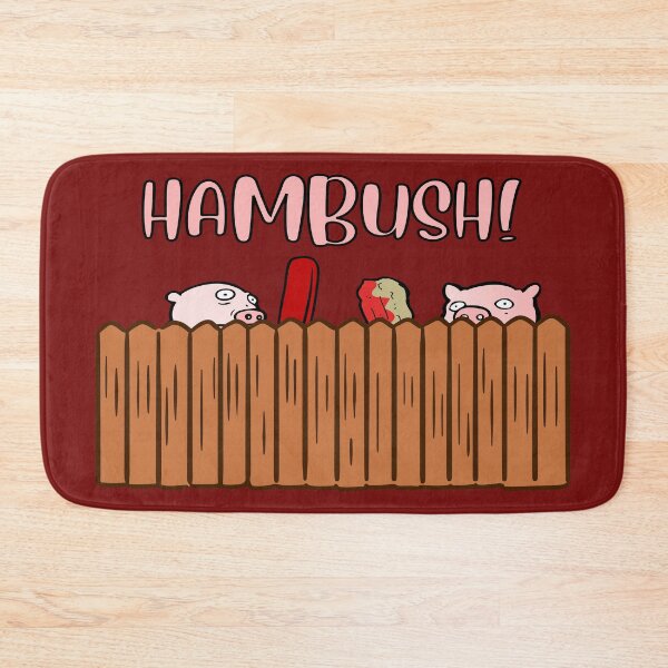 Item preview, Hambush!- Funny Pig Pun designed and sold by goodguy53.