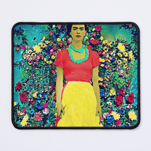 Item preview, Frida Kahlo with Flowers designed and sold by FridaArtGallery.