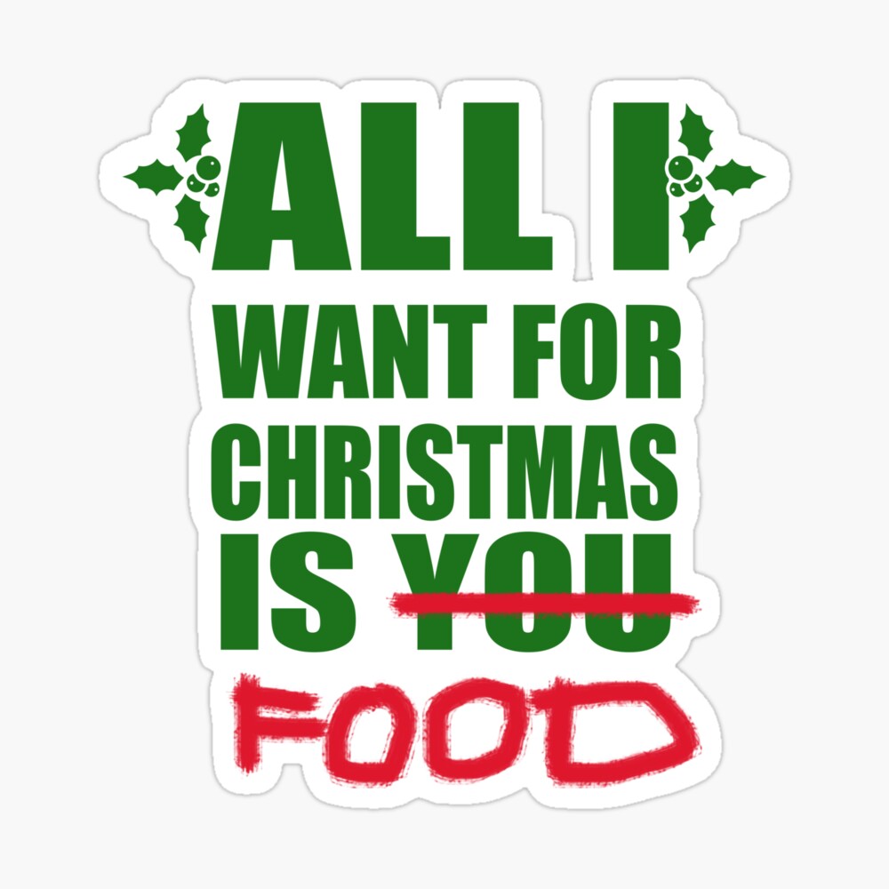 All I Want for Christmas Dutch Oven Poster for Sale by