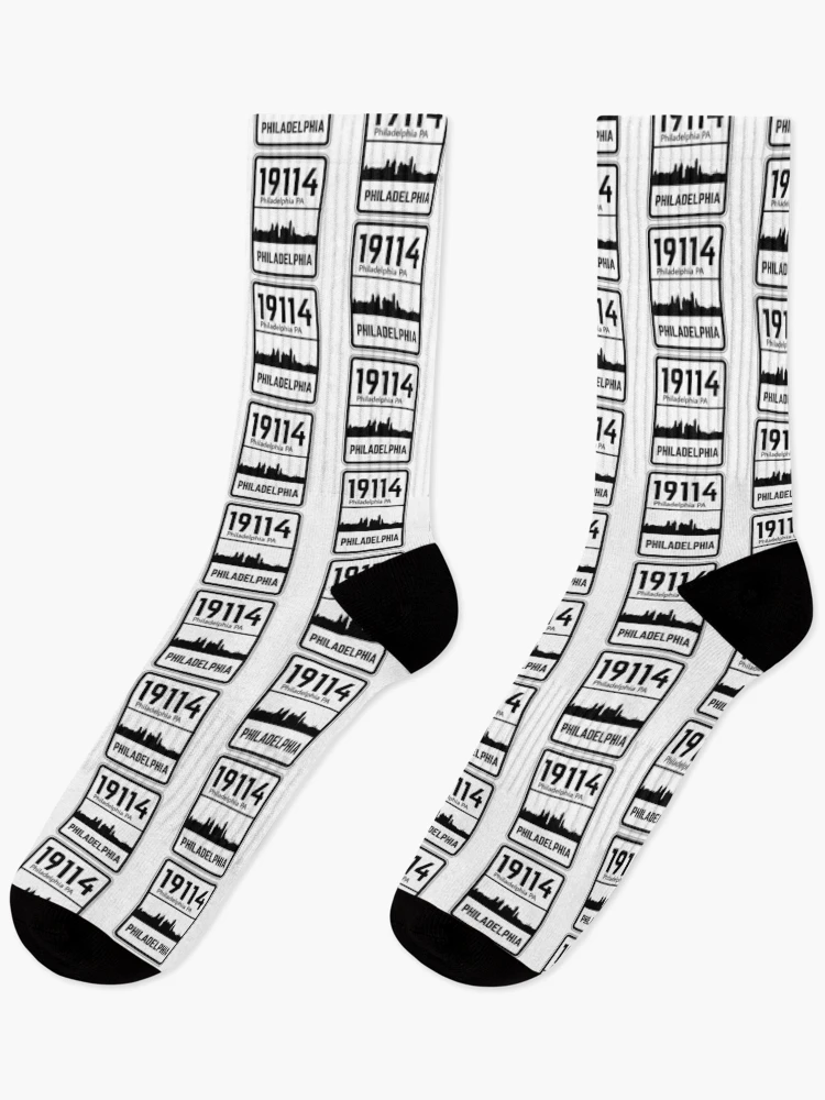 Thumbnail 1 of 5, Socks, Philadelphia Zip Code 19114 designed and sold by Rajadrone.