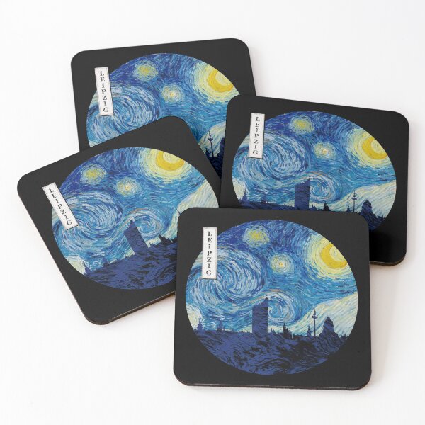 Item preview, Leipzig Starry Night Van Gogh Circle designed and sold by DFerraz.