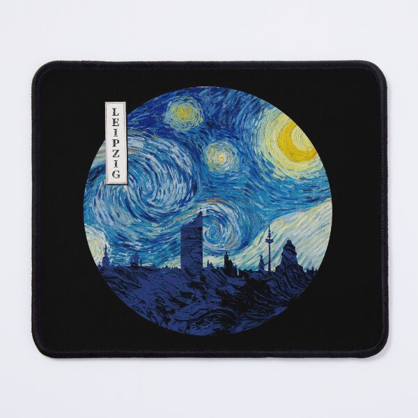 Item preview, Leipzig Starry Night Van Gogh Circle designed and sold by DFerraz.