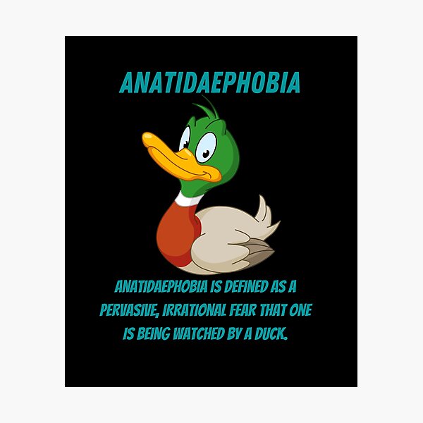 Item preview, Anatidaephobia designed and sold by Peter Stawicki.