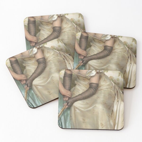 Item preview, Woman Holding a Fan Renaissance Painting  designed and sold by Bellathewilde.