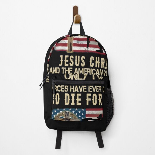 Item preview, Only Two Defining Forces Have Ever Offered To Die For You Jesus Christ And The American Veteran designed and sold by elviraeldcraw.