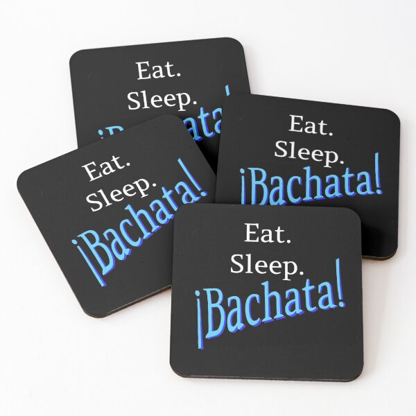 Item preview, Eat, Sleep, Bachata! For dark backgrounds  designed and sold by Paxbear Tees.