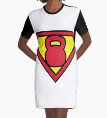 Super Kettlebell T-Shirt Kleid