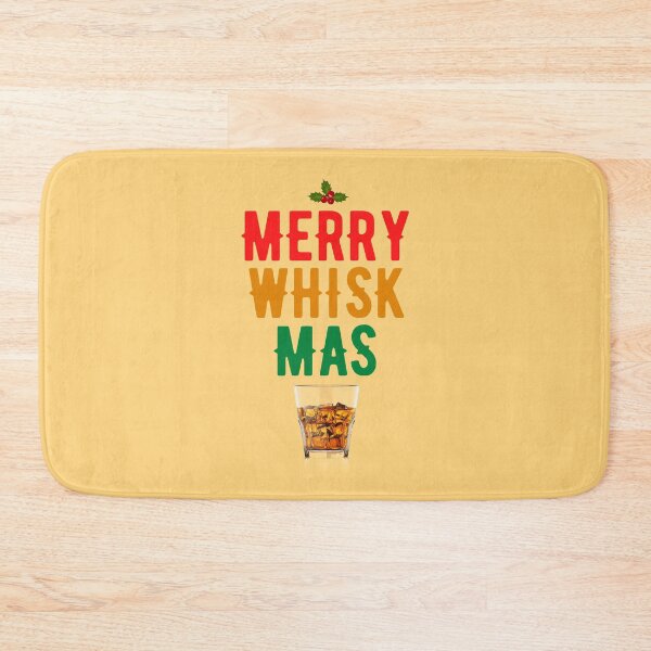 Item preview, Merry WhiskMas Whiskey Liquor Christmas Humor designed and sold by EllConApparel.