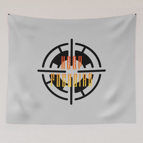 Item preview, Keep Focusing designed and sold by Udecide Store.