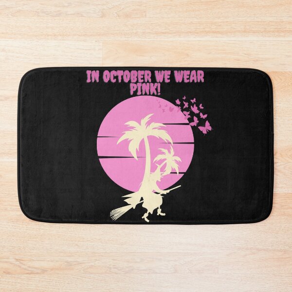 Item preview, IN October We Wear Pink Breast Cancer Awarness Spooky Witch Horror Halloween Costume designed and sold by Benmassaoud.
