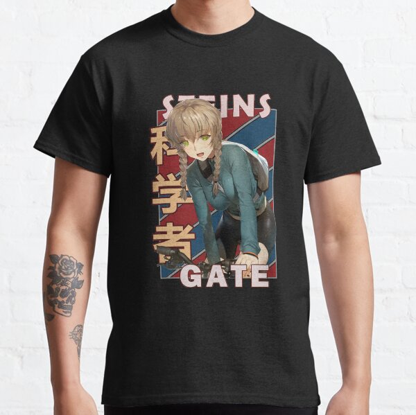 Beautiful Model Suzuha Amane Steins Gate Shutainzu Anime Design Classic Fans Classic T-Shirt