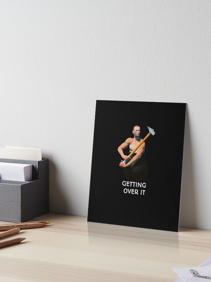 Getting Over it with bennett foddy Poster by Mo77a