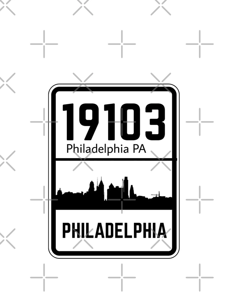 Thumbnail 4 of 4, Samsung Galaxy Phone Case, Philadelphia Zip Code 19103 designed and sold by Rajadrone.