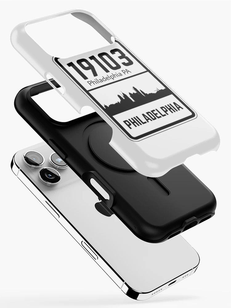 Thumbnail 2 of 4, iPhone Case, Philadelphia Zip Code 19103 designed and sold by Rajadrone.