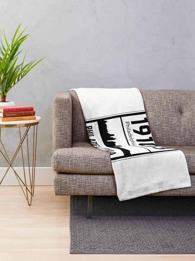 Thumbnail 2 of 6, Throw Blanket, Philadelphia Zip Code 19103 designed and sold by Rajadrone.