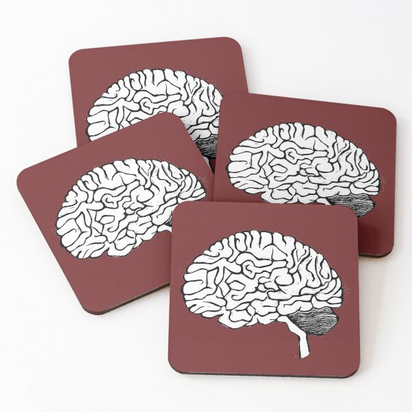 Item preview, Brain in Black and White designed and sold by Aspire Happy Art.