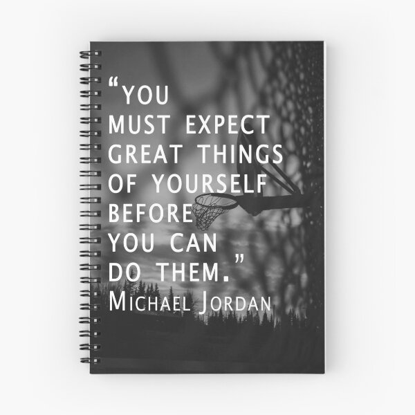 Item preview, Michael Jordan motivational quote designed and sold by frangipanms.