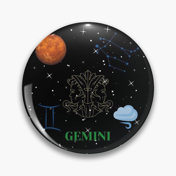 Item preview, Gemini Zodiac Sign designed and sold by TangaCo.