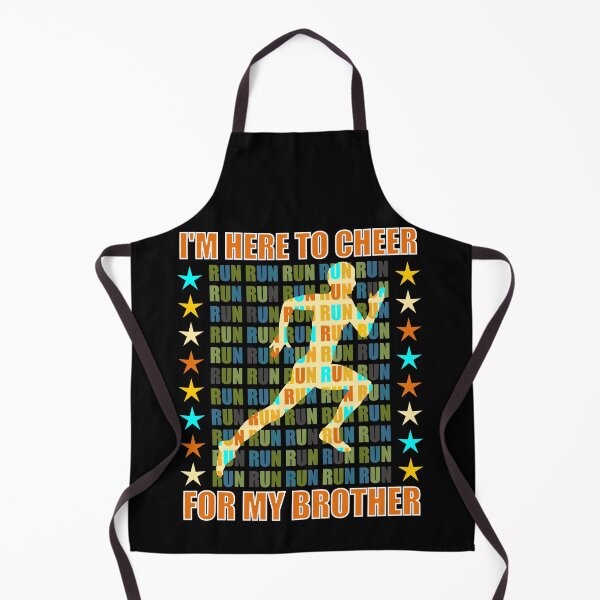 Item preview, I Am Here To Cheer For My Brother - Runner Support designed and sold by artfulnotebook.