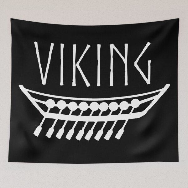 Aperçu de l'œuvre Viking, navire, norrois, Walhalla créée et vendue par VITTICEPS-ART.