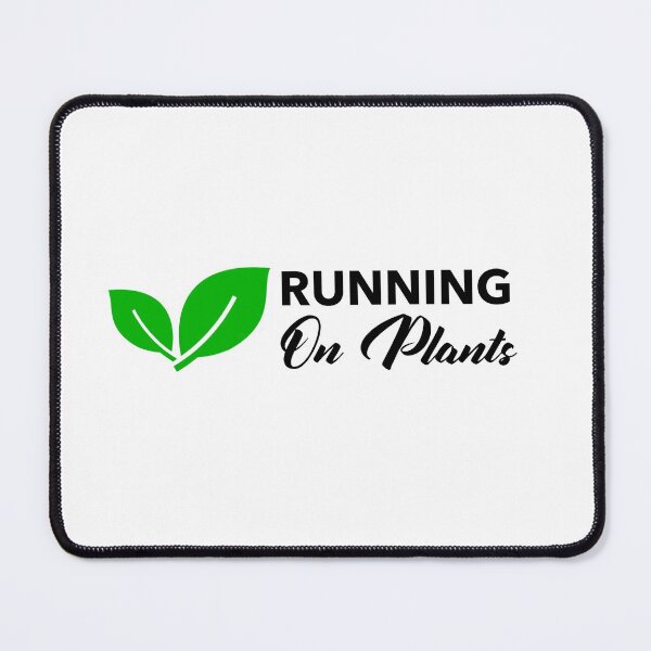 Item preview, Running on plants plant-based design designed and sold by lach3.