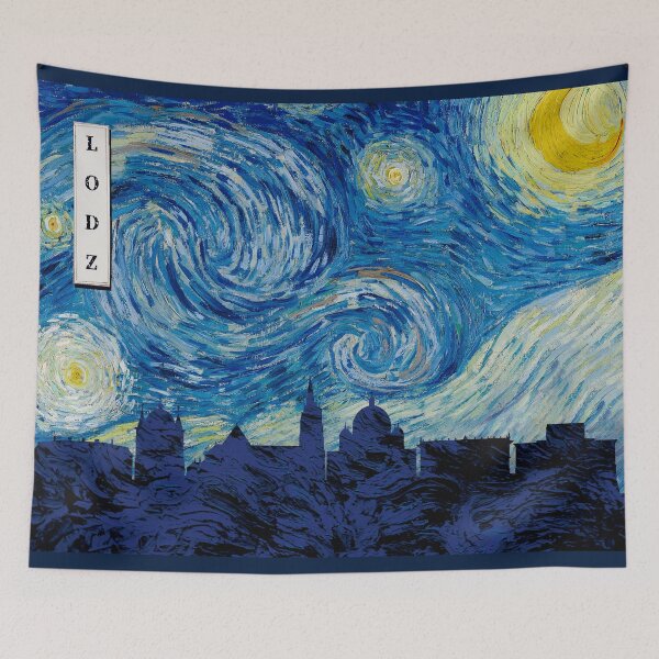 Item preview, Lodz Van Gogh Starry Night designed and sold by DFerraz.