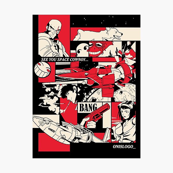 Bebop Pattern Photographic Print