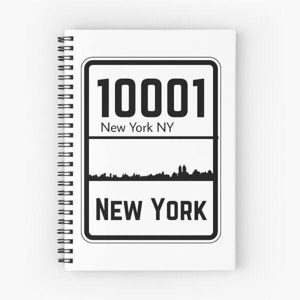 Item preview, New York NY Zip Code 10001 designed and sold by Rajadrone.
