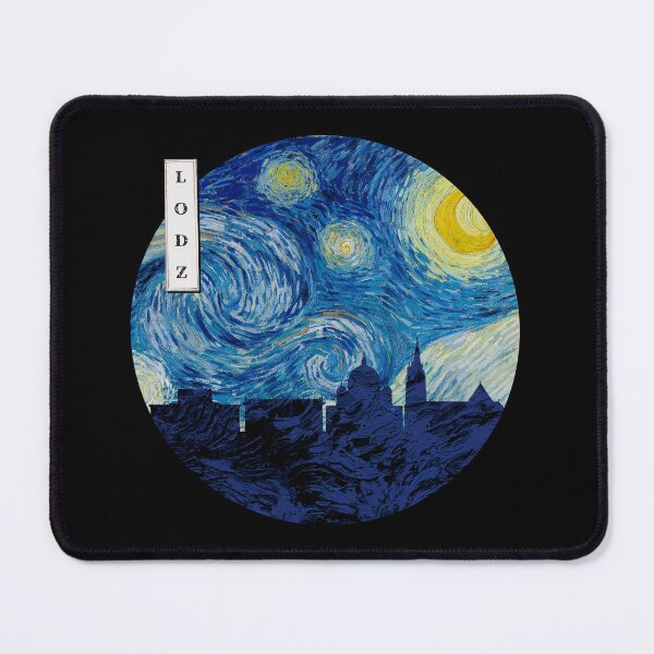 Item preview, Lodz Starry Night Van Gogh Circle designed and sold by DFerraz.