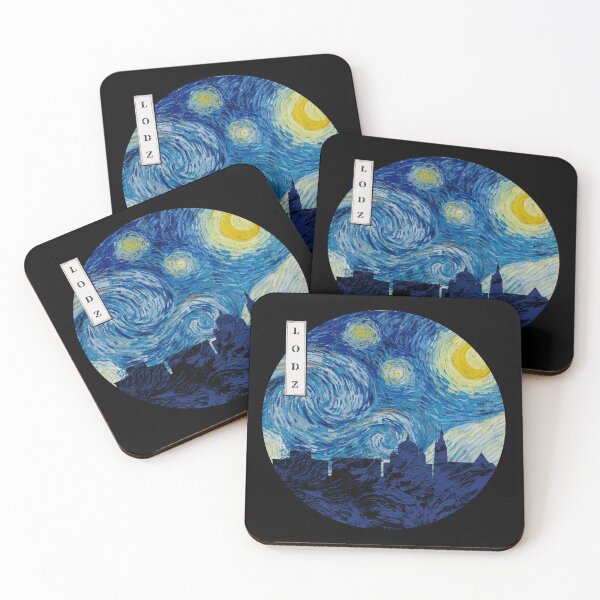 Item preview, Lodz Starry Night Van Gogh Circle designed and sold by DFerraz.