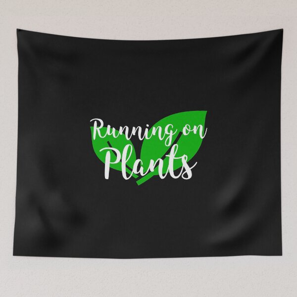 Item preview, Running on plants vegan runner designed and sold by lach3.