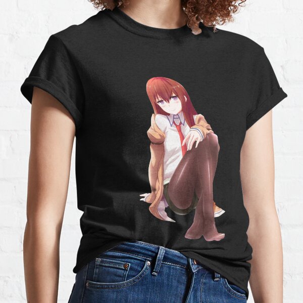 Day Gift For Kurisu Makise Steins Gate Ecchi Gifts For Movie Fans Classic T-Shirt