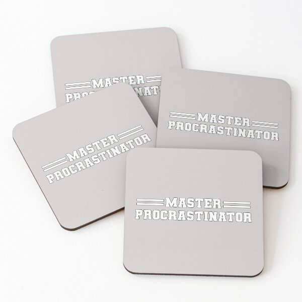 Item preview, Master Procrastinator designed and sold by ThePurpleFrog.