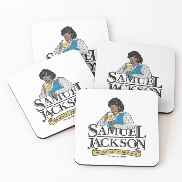 Item preview, SAMUEL JACKSON BEER RETRO  designed and sold by Jodiebosi23.