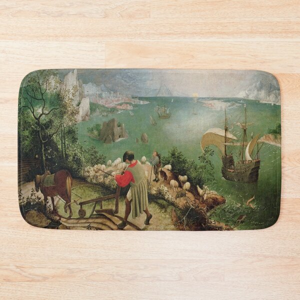Item preview, Pieter Bruegel the Elder's Landscape with the Fall of Icarus designed and sold by mosfunky.