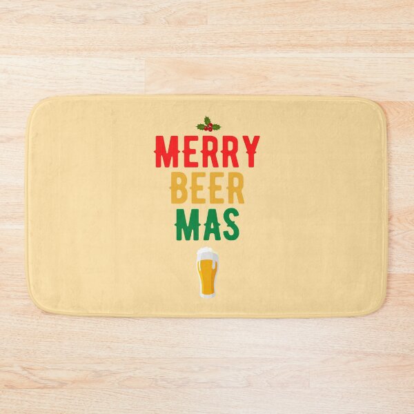 Item preview, Merry BeerMas Beer IPA Christmas Humor designed and sold by EllConApparel.