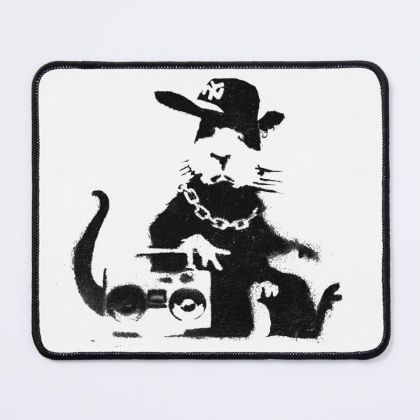Item preview, Gangsta Rat, Banksy designed and sold by JuxtaHead.