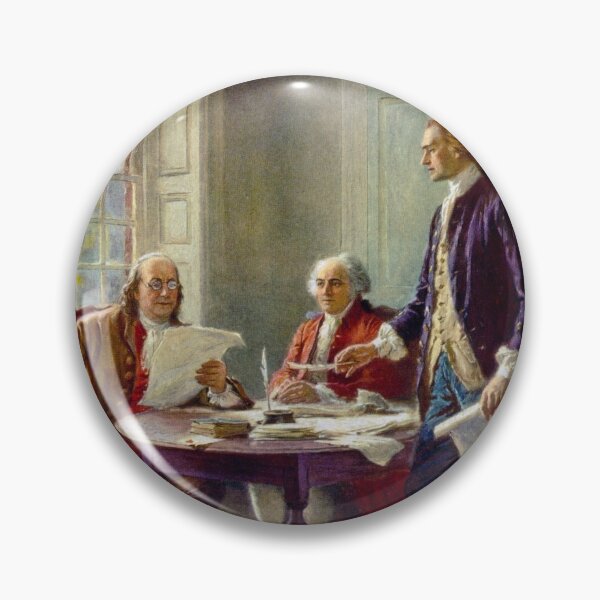 Item preview, Jean-Leon Gerome Ferris's Writing the Declaration of Independence in 1776 designed and sold by mosfunky.