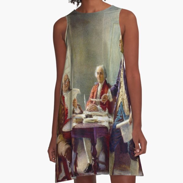 Item preview, Jean-Leon Gerome Ferris's Writing the Declaration of Independence in 1776 designed and sold by mosfunky.