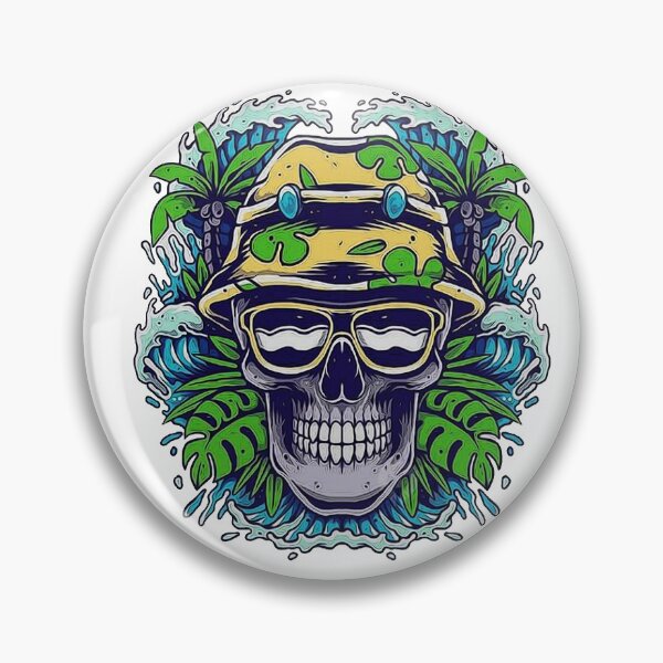 Item preview, Dark beach Skull designed and sold by AudyStudio.