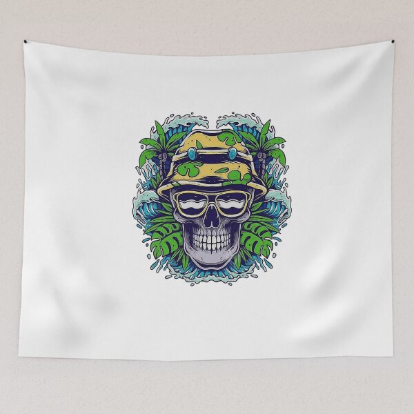 Item preview, Dark beach Skull designed and sold by AudyStudio.