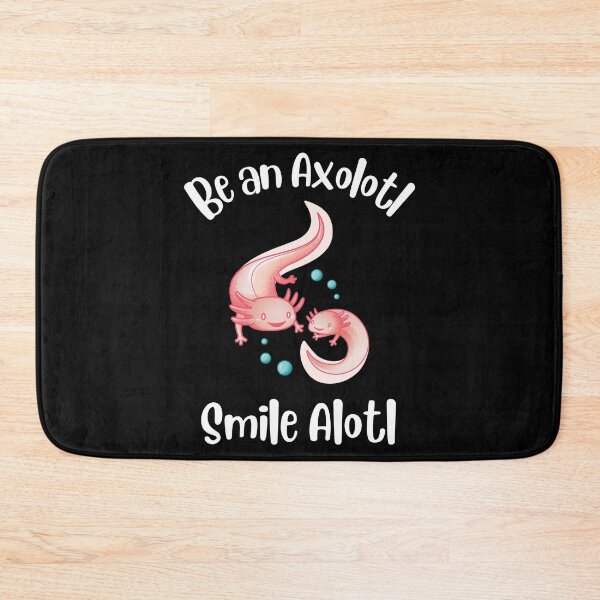 Item preview, Axolotl Smile / Cute Freshwater Amphibians Love Kawaii Fish design designed and sold by CreatedByHeidi.