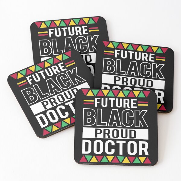 Item preview, Future Black Proud Doctor designed and sold by littlesoulzwear.